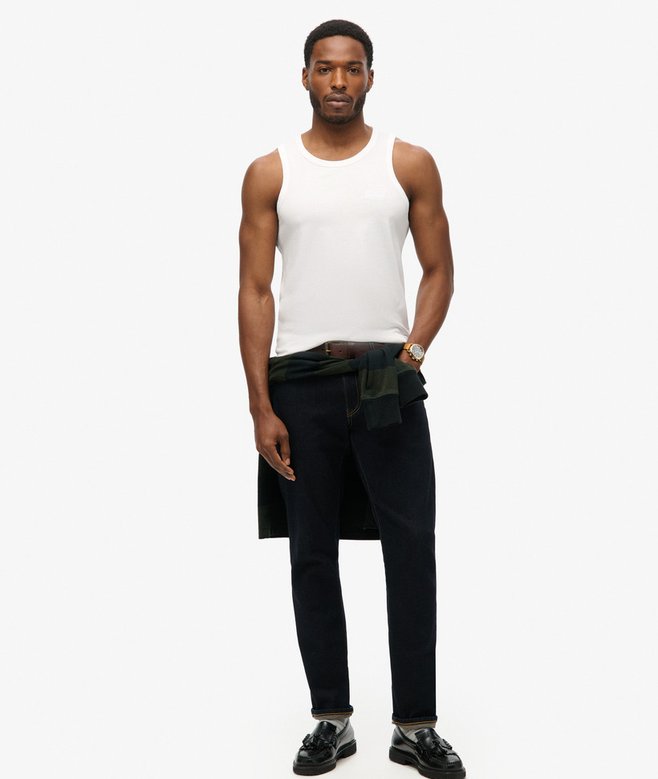 superdry Camiseta sin mangas con logotipo Essential Último día
