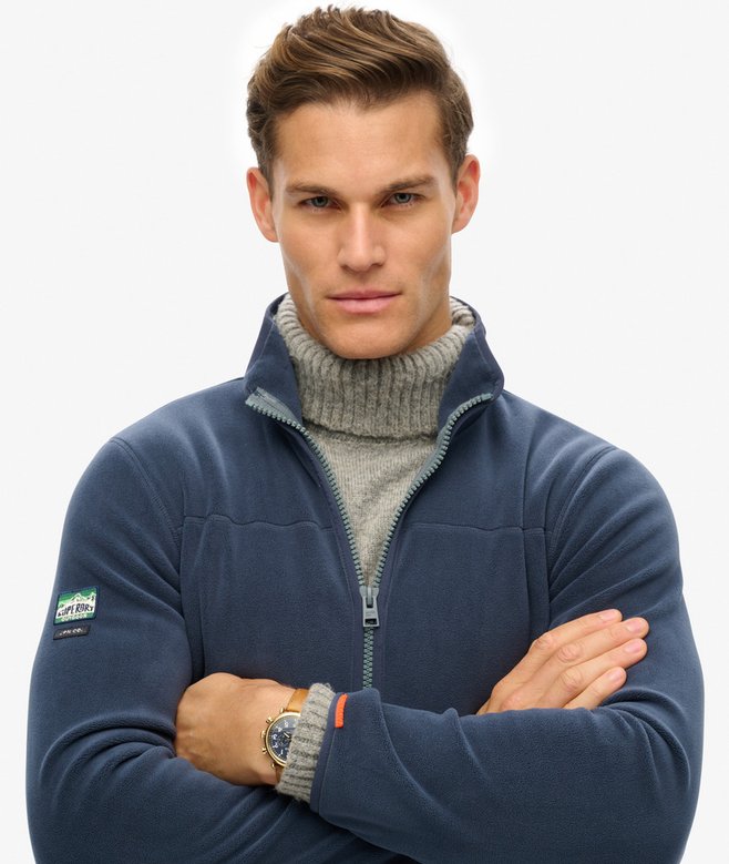 superdry Forro polar con cremallera integral Active Precio de fábrica