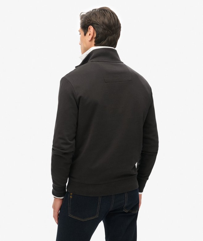superdry Sudadera con media cremallera y logotipo Core Oferta especial de fábrica