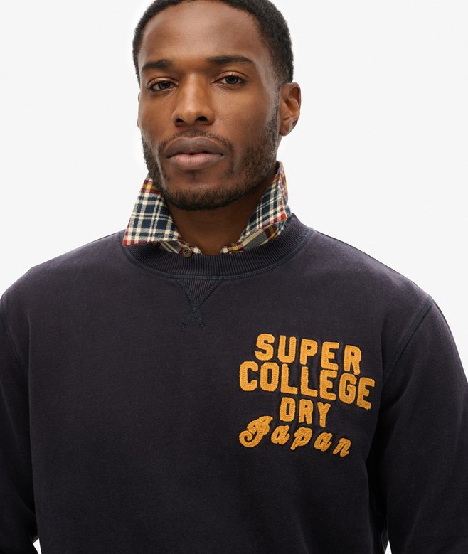 superdry Sudadera de cuello redondo Vintage Athletic Ahorra y exporta