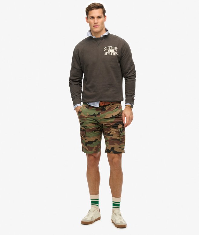 superdry Sudaderas de cuello redondo Athletic Essentials Precios de Black Friday