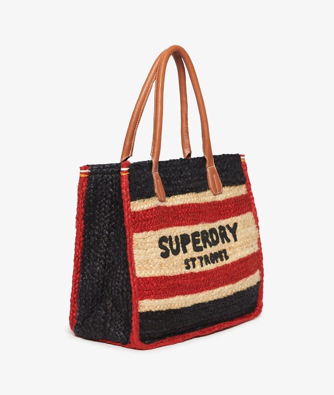 superdry Bolso tote de rafia Luxe Descuentos del mes