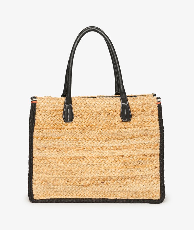 superdry Bolso tote de rafia Luxe Oferta exclusiva