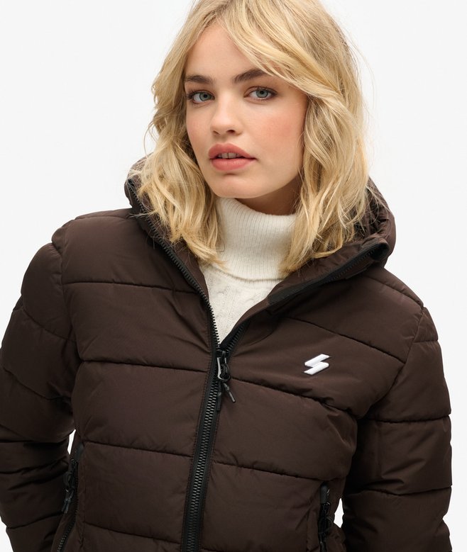superdry Cazadora acolchada con capucha Spirit Sports Outlet