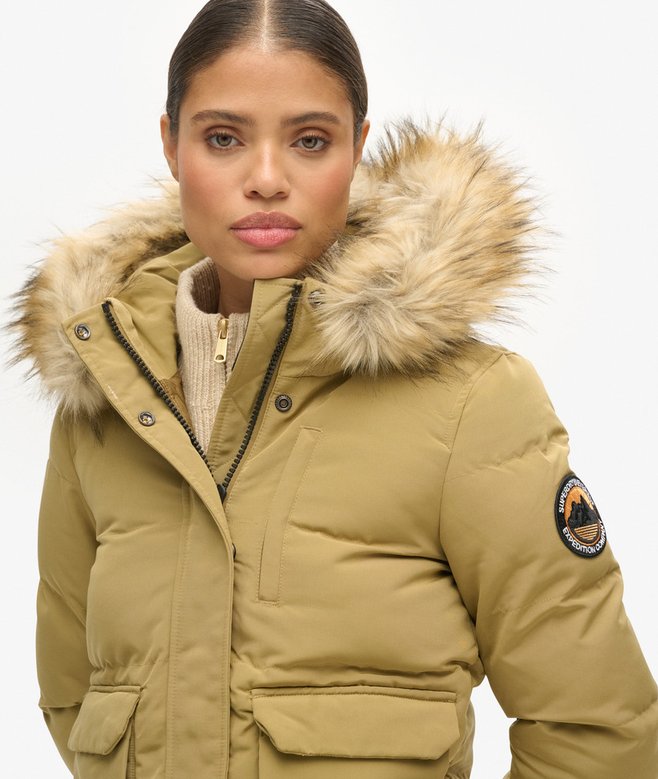 superdry Cazadora bómber acolchada con capucha Everest Outlet online