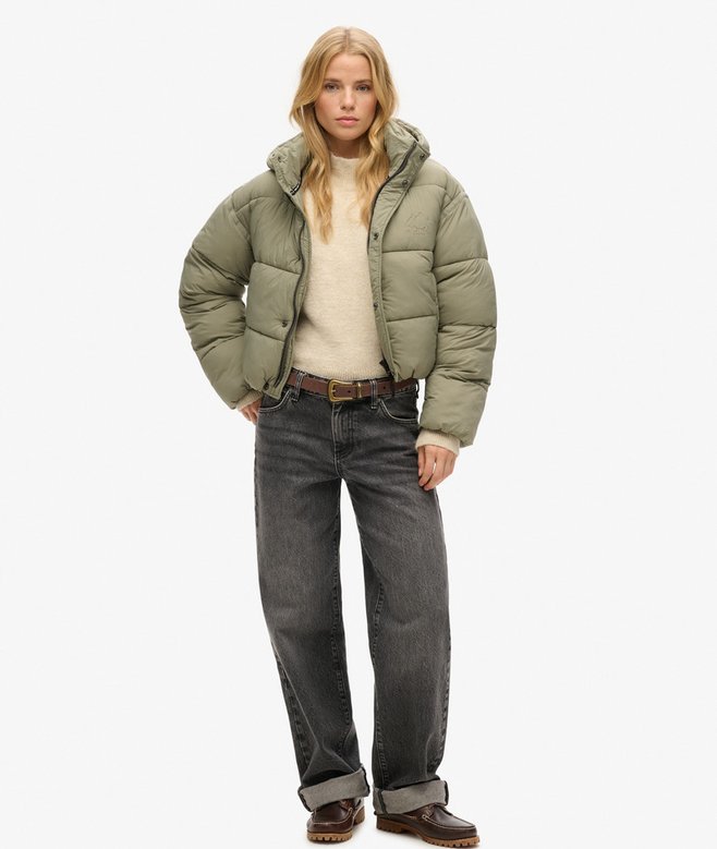 superdry Cazadora acolchada corta Cocoon En oferta