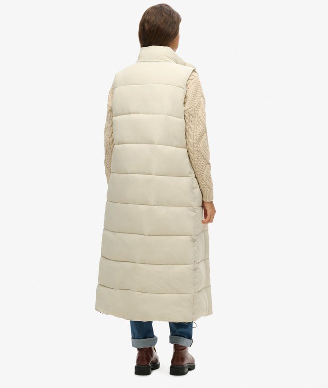 superdry Chaleco largo acolchado Ripstop Rebajas baratas