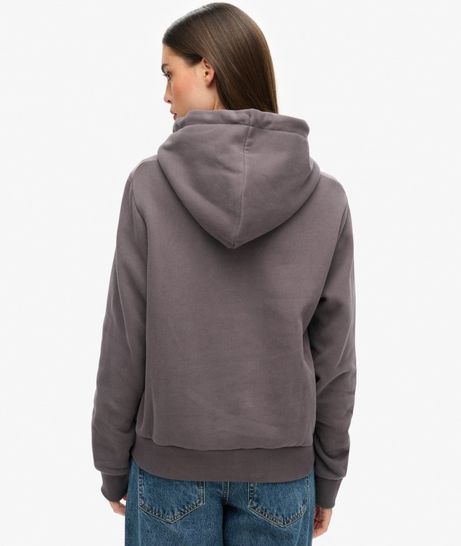 superdry Sudadera con capucha purpurina y logotipo Retro Rebajas de fábrica