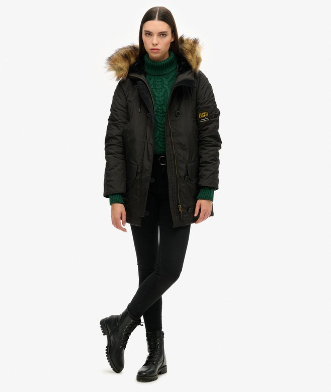 superdry Parka militar con capucha MA1 Tienda