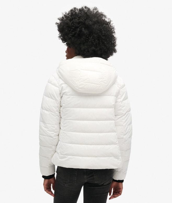 superdry Chaqueta acolchada de microfibra con capucha Tienda