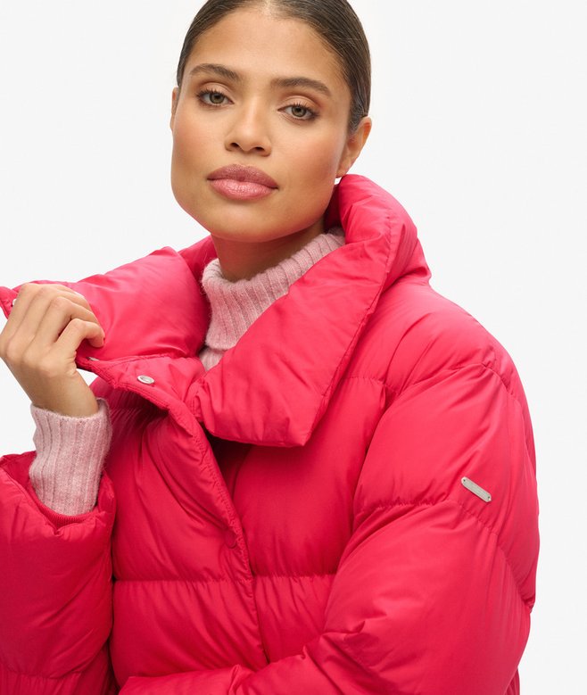 superdry Abrigo acolchado corto ÚLTIMAS EDICIONES