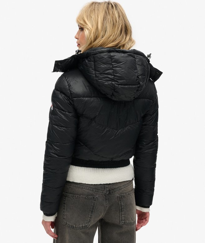 superdry Chaqueta corta con capucha Fuji Último día