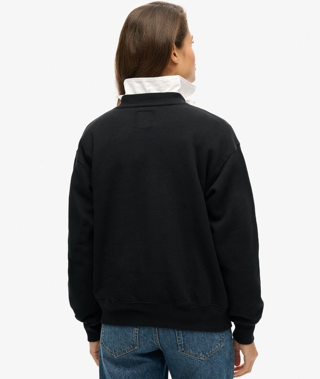 superdry Sudadera con logotipo metalizado Luxe Envío internacional gratuito