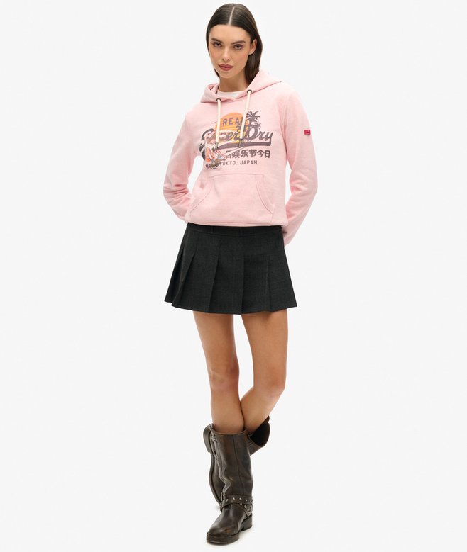 superdry Sudadera gráfica con capucha LA Tienda de fábrica