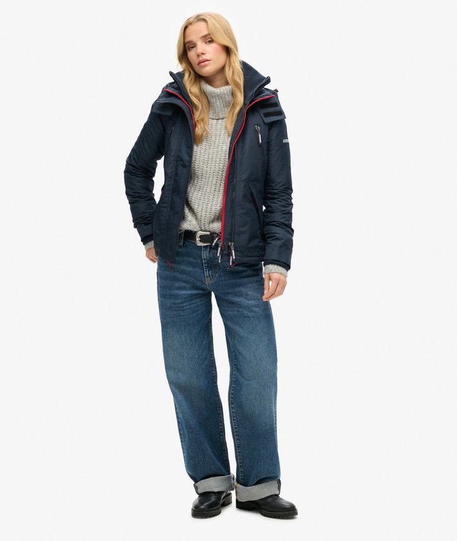 superdry Chaqueta cortavientos con capucha y logotipo Ahorra y exporta