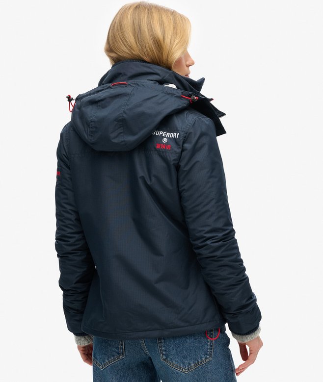superdry Chaqueta cortavientos con capucha y logotipo Ahorra y exporta