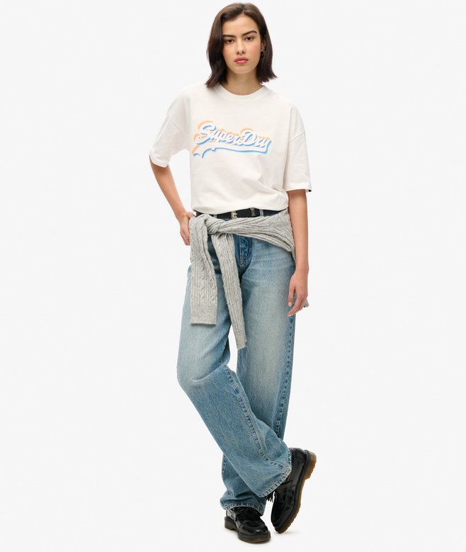 superdry Camiseta Rainbow Vintage Logo Descuentos del mes