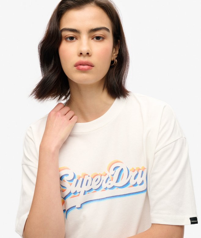 superdry Camiseta Rainbow Vintage Logo Descuentos del mes