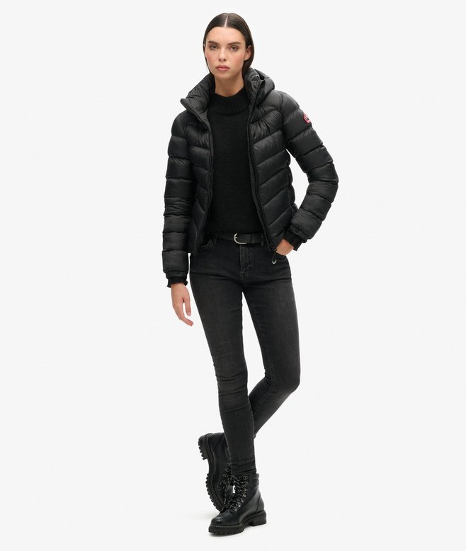superdry Cazadora acolchada con capucha Fuji Última moda