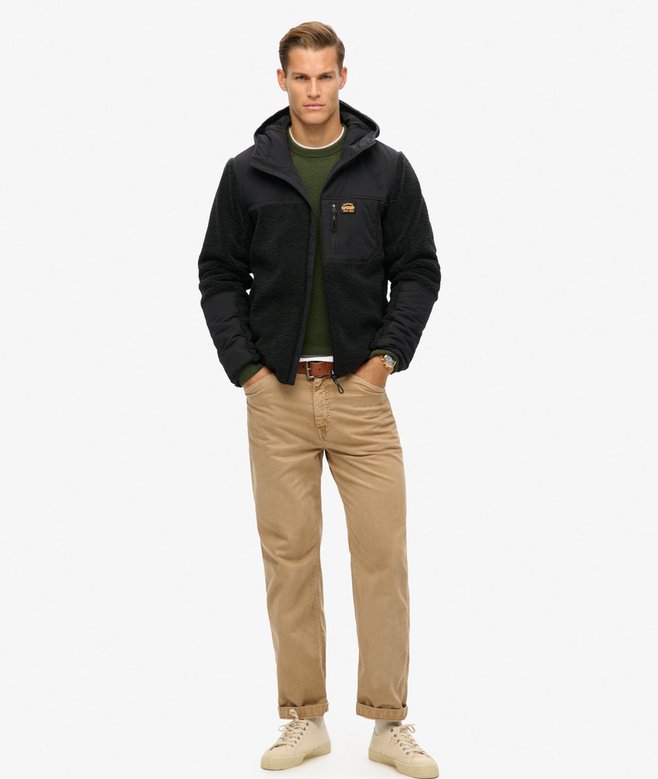 superdry Sudadera con capucha de borreguillo Expedition Hybrid Descuento por venta flash