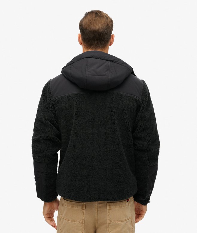 superdry Sudadera con capucha de borreguillo Expedition Hybrid Descuento por venta flash