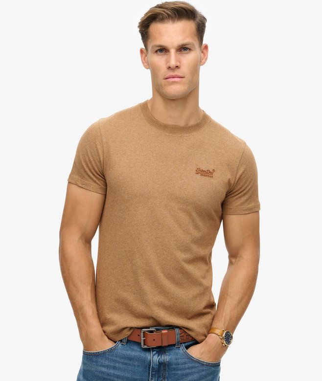 superdry Camiseta de algodón orgánico con logotipo Essential Ofertas de temporada