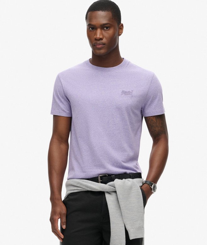 superdry Camiseta de algodón orgánico con logotipo Essential Ofertas especiales