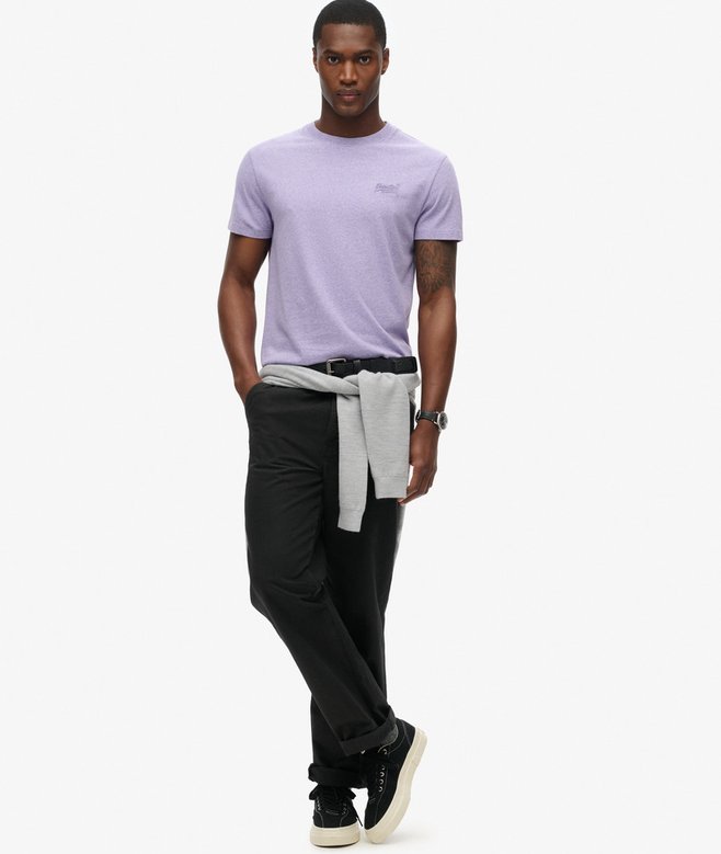 superdry Camiseta de algodón orgánico con logotipo Essential Ofertas especiales