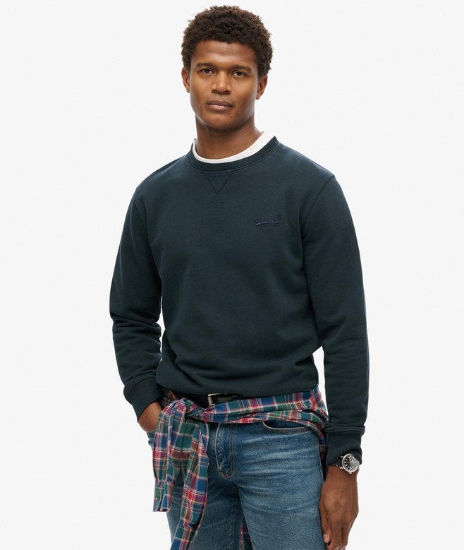 superdry Sudadera con cuello redondo y logotipo Essential Precio ultrabajo