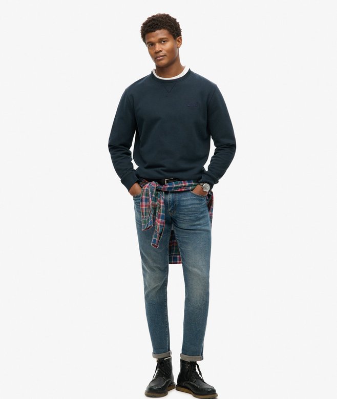 superdry Sudadera con cuello redondo y logotipo Essential Precio ultrabajo