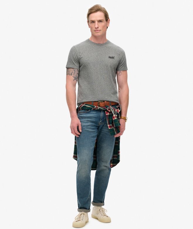 superdry Camiseta de algodón orgánico con logotipo Essential Devoluciones gratuitas
