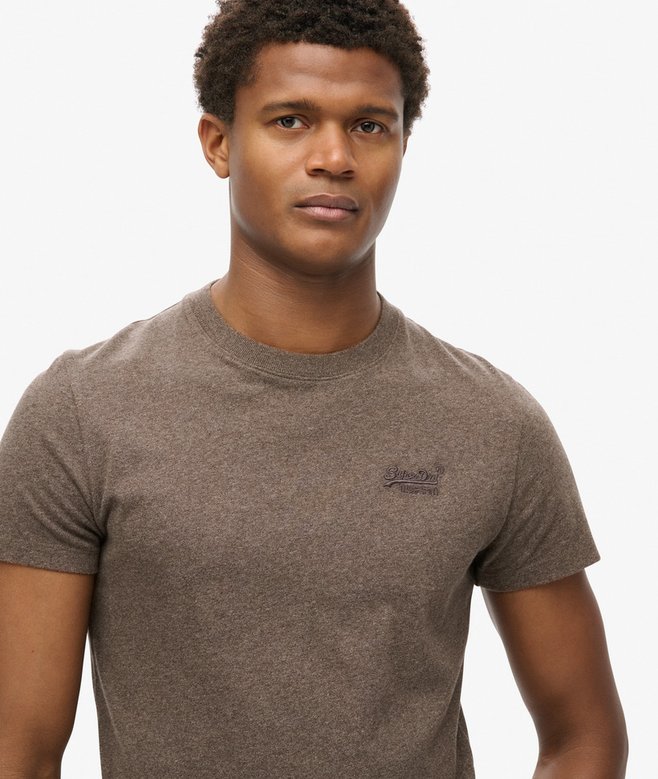 superdry Camiseta de algodón orgánico con logotipo Essential Rebajas