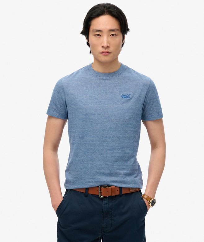 superdry Camiseta de algodón orgánico con logotipo Essential Venta caliente
