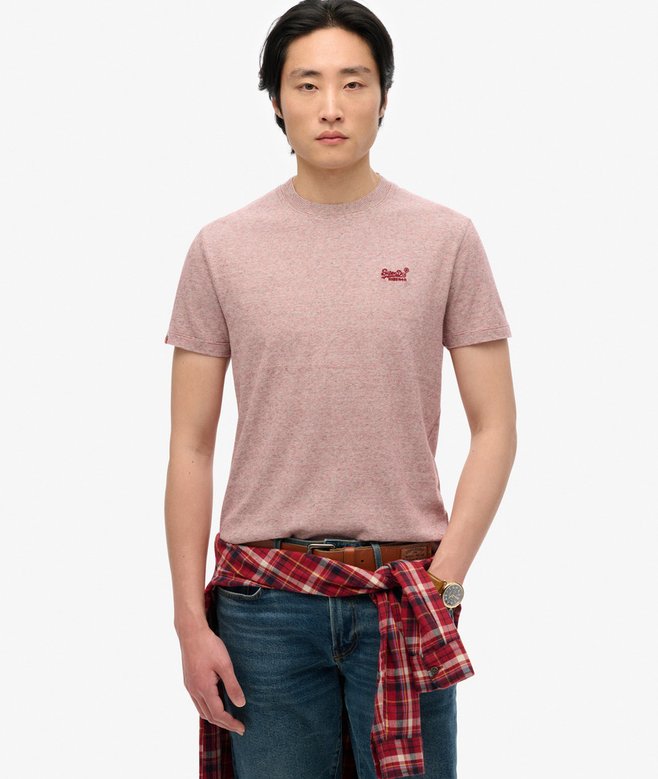 superdry Camiseta de algodón orgánico con logotipo Essential En oferta