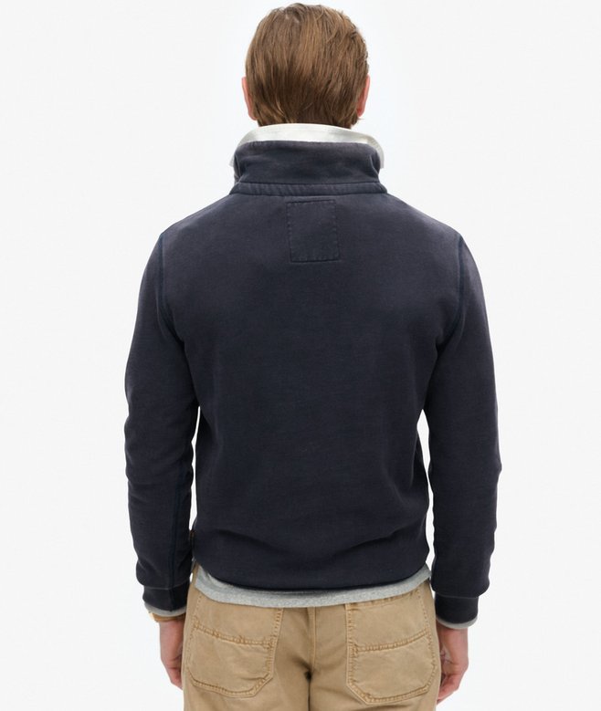 superdry Sudadera con media botonadura Vintage Athletic Ventas relámpago