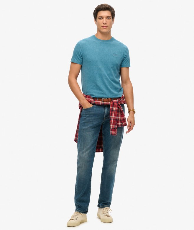 superdry Camiseta de algodón orgánico con logotipo Essential Rebajas online