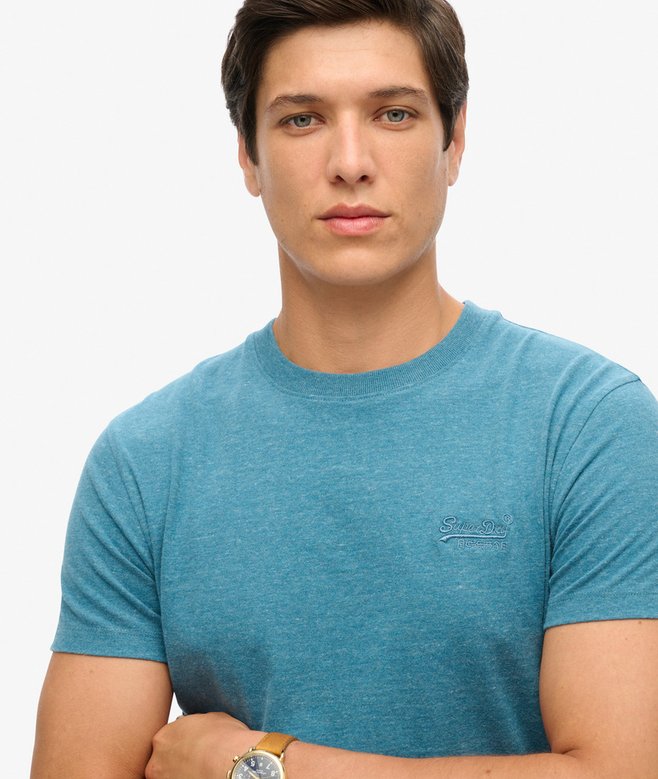 superdry Camiseta de algodón orgánico con logotipo Essential Rebajas online