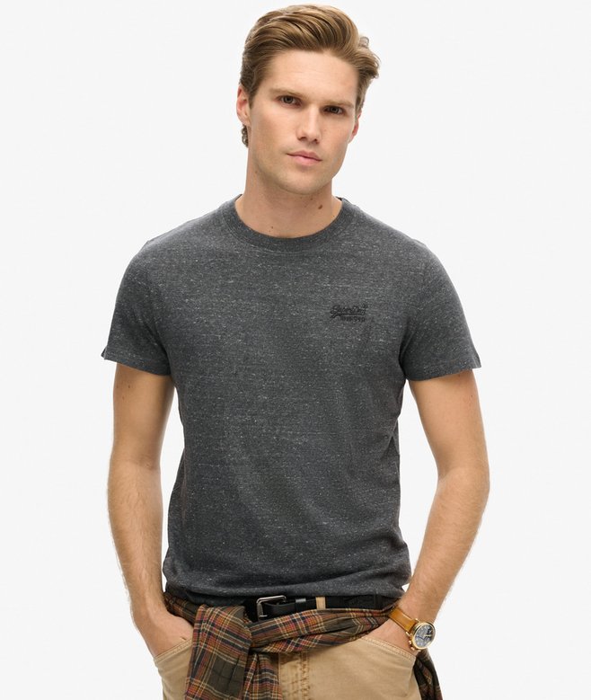 superdry Camiseta de algodón orgánico con logotipo Essential Oferta especial