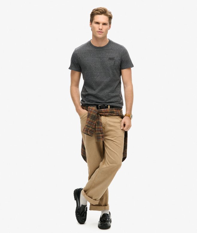 superdry Camiseta de algodón orgánico con logotipo Essential Oferta especial