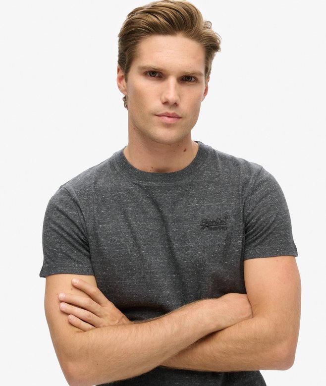 superdry Camiseta de algodón orgánico con logotipo Essential Oferta especial