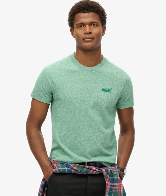 superdry Camiseta de algodón orgánico con logotipo Essential Precio de fábrica