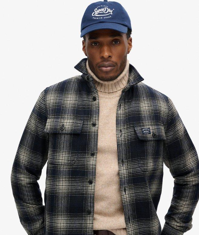 superdry Sobrecamisa a cuadros de lana forrada de tejido polar Promoción por tiempo limitado