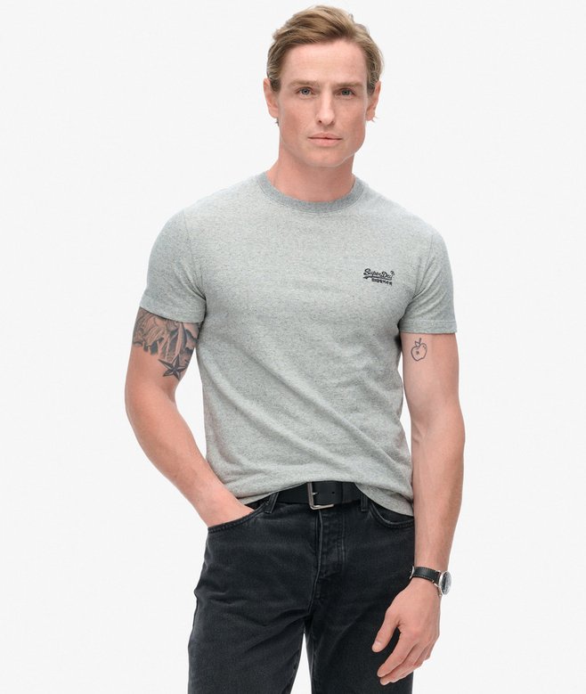 superdry Camiseta de algodón orgánico con logotipo Essential Solo hoy