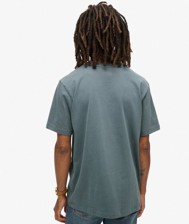 superdry Camiseta suelta con micrologotipo estampado Promoción trimestral