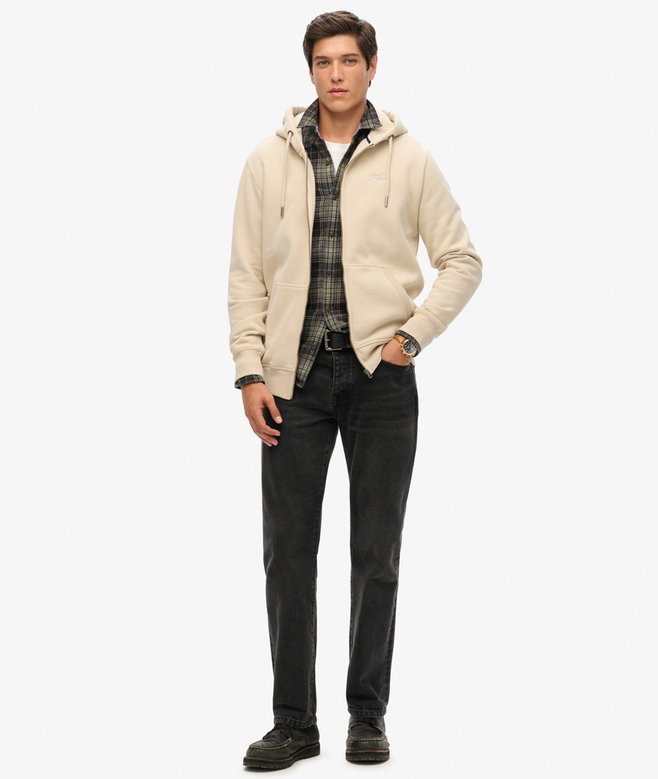 superdry Sudadera con capucha cremallera y logo Essential Superdescuento
