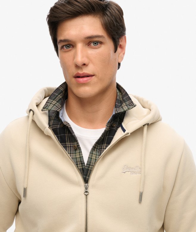 superdry Sudadera con capucha cremallera y logo Essential Superdescuento
