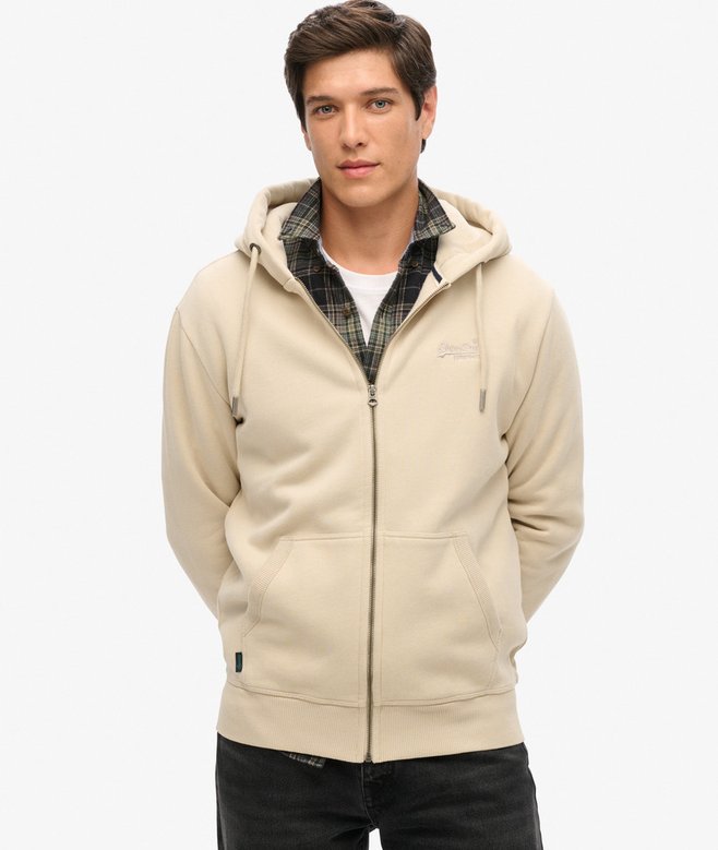 superdry Sudadera con capucha cremallera y logo Essential Superdescuento