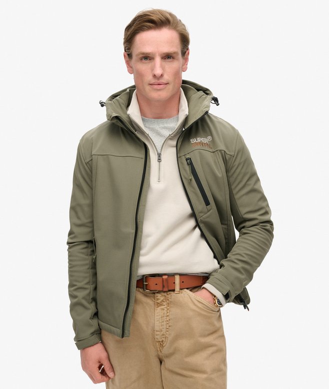 superdry Chaqueta con capucha de softshell Ripstop Trekker Envío internacional gratuito