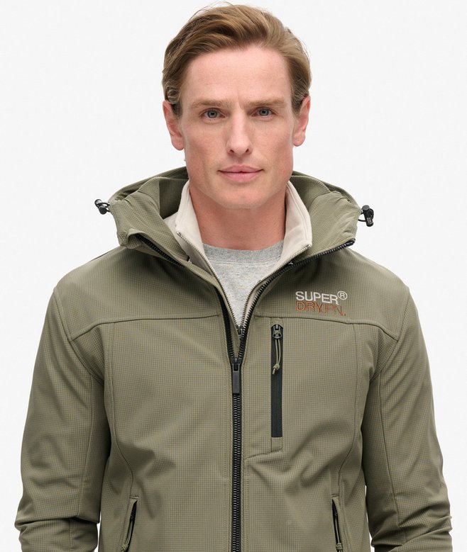 superdry Chaqueta con capucha de softshell Ripstop Trekker Envío internacional gratuito