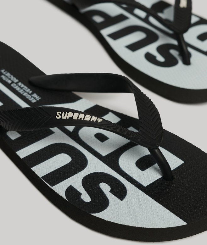 superdry Chanclas veganas con logotipo En oferta